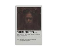 ASHDRUWQHR Sharp Objects Poster Canvas Cover Wall Art Print Aesthetic Poster Modern Art Painting for Living Room 20x30inch(50x75cm) Unframe-style