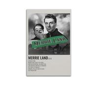 ASHDRUWQHR The Good, The Bad & The Queen - Merrie Land Poster Canvas Cover Wall Art Print Aesthetic Poster Modern Art Painting for Living Room 16x24inch(40x60cm) Unframe-style