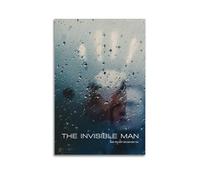 ASHDRUWQHR The INVISIBLE MAN Poster Canvas Cover Wall Art Print Aesthetic Poster Modern Art Painting for Living Room 12x18inch(30x45cm) Unframe-style