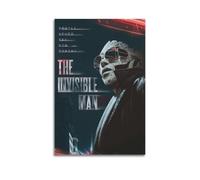 ASHDRUWQHR The INVISIBLE MAN1 Poster Canvas Cover Wall Art Print Aesthetic Poster Modern Art Painting for Living Room 16x24inch(40x60cm) Unframe-style
