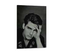 ASHDRUWQHR Tom Cruise1 Poster Canvas Cover Wall Art Print Aesthetic Poster Modern Art Painting for Living Room 16x24inch(40x60cm) Frame-style