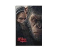 ASHDRUWQHR War for The Planet of The Apes Poster Canvas Cover Wall Art Print Aesthetic Poster Modern Art Painting for Living Room 20x30inch(50x75cm) Unframe-style