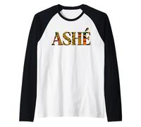Ashe African Spirituality Empowerment ASHÉ Power Raglan Baseball Tee