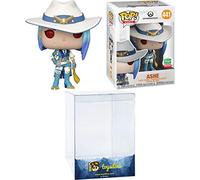 Ashe (Funk o-Shop Exc): Funk o Pop! Games Vinyl Figure Bundle with 1 Compatible 'ToysDiva' Graphic Protector (441 - 44782 - B)