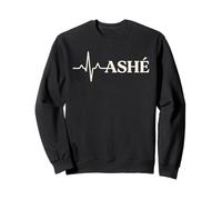 ASHÉ Heartbeat Pulse Yoruba Prayer Sweatshirt