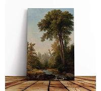 Asher Brown Durand A Natural Monarch Canvas Print | Gallery Wrapped 30mm Frame Wall Art | 30x20 inches | Ready to Hang | Modern Picture | Living Room Bedroom Lounge Office
