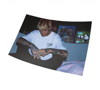 Asher Emo Rap Lil PEEP Music,Singer Poster print Size 11 x 17 Inches (28 cm x 43 cm) (280mm x 430mm) Frosted Finish Paper Material Gift Decorative Print Wall,black