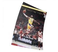 Asher Lebron James Los Angeles Lakers Poster Photo Celebrity Basketball NBA Champion Wall Decoration Poster print Size 11 x 17 Inches (28 cm x 43 cm) (280mm x 430mm) Gift Decorative Print Wall,black