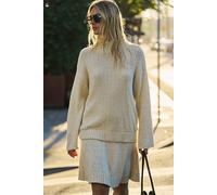 Asher Sweater Skirt Set by free-est at Free People in Tea Cookie, Size: Medium - female