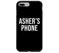 Asher's Phone Black White Name Asher Case for iPhone 7 Plus/8 Plus