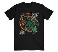 Rock Off officially licensed products Lamb of God Ashes of The Wake T Shirt XL Black