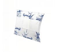 Ashes Urn for Water Burial Biodegradable Cremation Ashes Journey Urn Blue White Lily