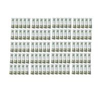 Asheva 8" x 9" Individually Wrapped Oshibori Disposable Towels - Luxurious Moist Cotton Hot/Cold Refreshment Towel - Lavender, Lemon, or Tea Tree Scents - Perfect for Spa, Travel, Dining & Events