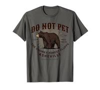 Asheville NC Black Bear Funny North Carolina Souvenir T-Shirt