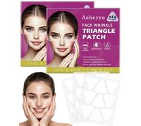 Asheyya 288 Pcs Anti Wrinkle Patches, Overnight Triangle Patches for Face Forehead Eyes Mouth