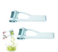 Asheyya 2PCS Grape Cutter for Toddlers, Grape Slicer for Baby, Grape Tomato Cherry Strawberry Quarter Cutter Tool