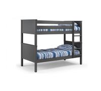 Ashfield Classic Anthracite Bunk Bed 2 X 3Ft (90Cm)