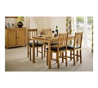 Ashfield Coxmoor Oak Rectangular Dining Set