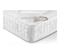 Ashfield Deluxe Semi Orthopaedic Mattress in White | Size: Small Single Ashfield White Small Single
