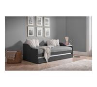 Ashfield Premier Anthracite Day Bed & Pull Out Bed in Charcoal | Size: Single Ashfield Charcoal Single
