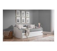 Ashfield Premier Surf White Day Bed & Pull Out Bed | Size: Single Ashfield White Single