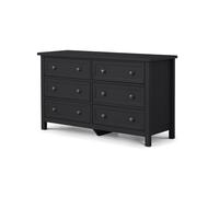 Ashfield Premium Anthracite Drawer Chest (6 Drawer) in Dark Grey Ashfield Dark Grey