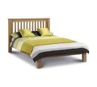 Ashfield Premium Shaker Style Oak Bed Frame - Low Foot End - Super King Size 6Ft (180Cm)