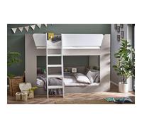 Ashfield Taupe & White Finish Bunk Bed 3ft (90cm) | Size: Single Ashfield Multicolor Single