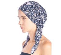 Ashford & Brooks Women's Pretied Fitted Headscarf Chemo Bandana (One Size Fits Most, Lt Pink Paisley)