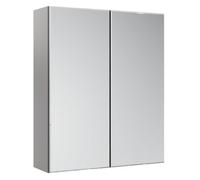 Ashford Kombu Green Double Bathroom Wall Cabinet With 2 Mirror Doors (H)720mm (W)595mm