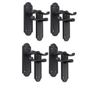 Ashford Matt Black Latch door - Internal Door Handles, Matt Black Handle Set