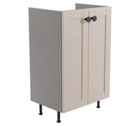 Ashford Matt Cashmere Shaker Freestanding Fitted Bathroom Base Unit (W)500mm (H)820mm