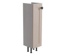 Ashford Matt Cashmere Shaker Freestanding Fitted Bathroom Slim Base Cabinet (W)200mm (H)820mm