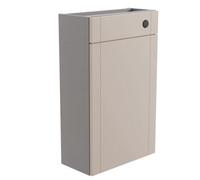 Ashford Matt Cashmere Shaker Freestanding Slimline Toilet Cabinet (H)820mm X (W)500mm