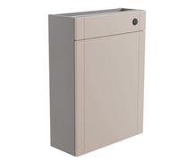 Ashford Matt Cashmere Shaker Freestanding Slimline Toilet Cabinet (W)600mm (H)820mm