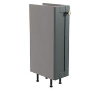 Ashford Matt Kombu Green Shaker Freestanding Bathroom & Wet Room Base Unit (W)195mm (H)820mm
