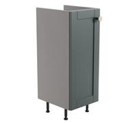 Ashford Matt Kombu Green Shaker Freestanding Bathroom & Wet Room Base Unit (W)295mm (H)820mm