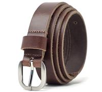 Ashford Ridge 25mm Full Grain Leather Belt - Antique Brown - 2XL
