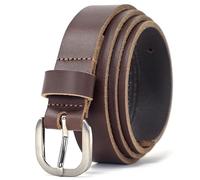 Ashford Ridge 25mm Full Grain Leather Belt - Brown - XS