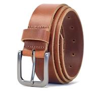 Ashford Ridge England Mens Fashion 34mm (1.25") Real Leather Trouser Belt - London Tan XL