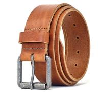 Ashford Ridge Genuine Italian Leather Belt for Men, Smart and Casual with Roller Buckle, Made in England