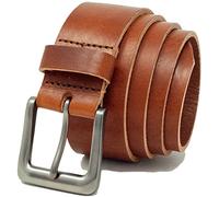 Ashford Ridge Italian Full Grain Leather 38mm Belt Made in England - Tan Medium