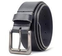 Ashford Ridge Made in England 38mm Full Hide Leather Belt - Black 4XL