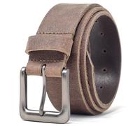Ashford Ridge Made in England 38mm Full Hide Leather Belt - Vintage Brown Large