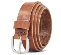 Ashford Ridge Women's Italian Leather Belt - Genuine Full Grain Leather, Stylish & Durable Belt for Jeans and Dresses, 25mm Real Leather Belt in Black, Brown and Tan