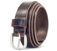 Ashford Ridge Women's Italian Leather Belt - Genuine Full Grain Leather, Stylish & Durable Belt for Jeans and Dresses, 25mm Real Leather Belt in Black, Brown and Tan
