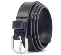 Ashford Ridge Women's Italian Leather Belt - Genuine Full Grain Leather, Stylish & Durable Belt for Jeans and Dresses, 25mm Real Leather Belt in Black, Brown and Tan