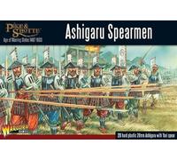 Ashigaru Spearmen - 28mm Scale Plastic Miniatures for Pike & Shotte by Warlord Games - Highly Detailed Miniatures for Table-top Wargaming