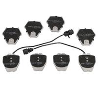 ASHIKA 50-00-0928 Brake pad set