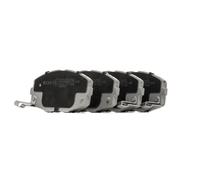 ASHIKA 50-02-245 Brake pad set